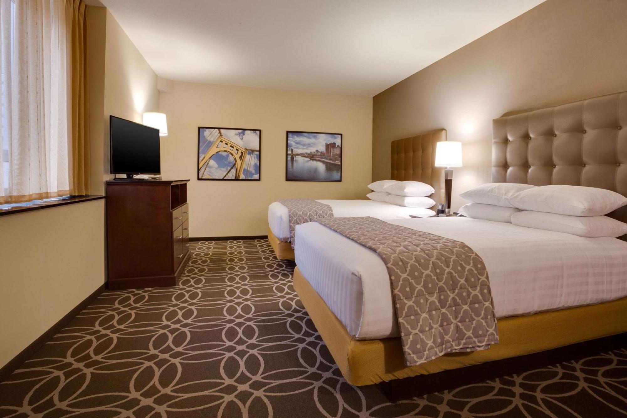 Interior Deluxe Room with Two Queen Beds